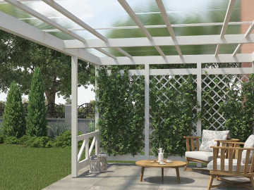 SUNLITE Stegplatten aus Polycarbonat, leicht, robust und wärmeisolierend, ideal für Dächer, Wintergärten und Überdachungen