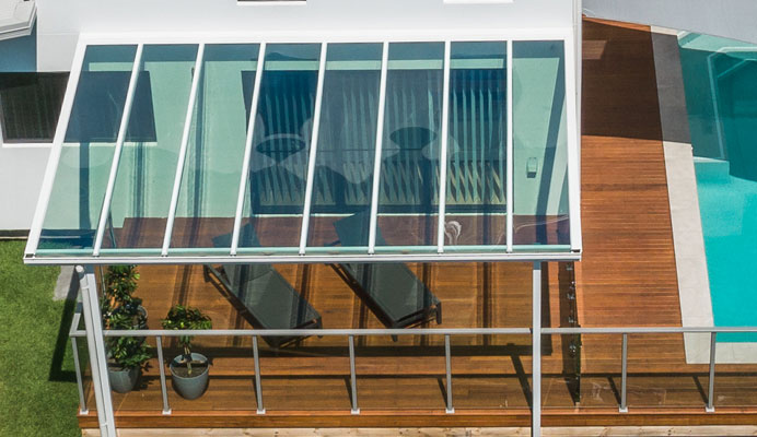 Ein optimales Vordach aus Polycarbonat bauen