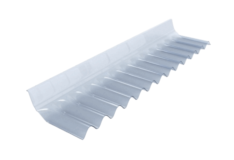 Wandanschlussprofil Sinus 76/18 – Aluminium Anschlussprofil für Well- und Sinusplatten