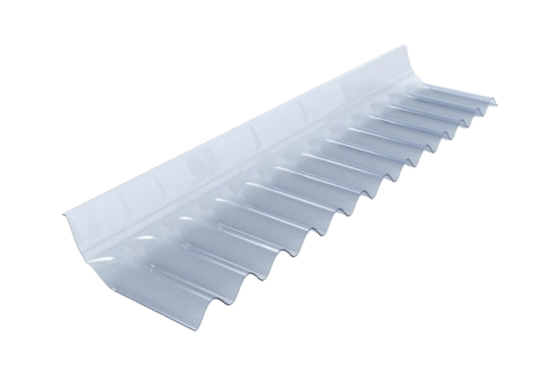 Wandanschlussprofil Sinus 76/18 – Aluminium Anschlussprofil für Well- und Sinusplatten