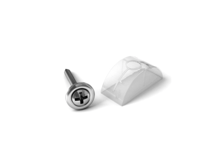 Abstandhalter Sinus 76/18 mit Schrauben für Wellplatten