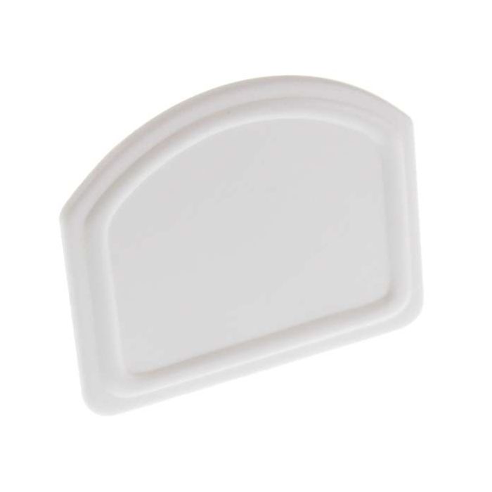 Endkappe Sparrenprofil 10-16 mm in weiß – Abschlusskappe für Plattenprofile