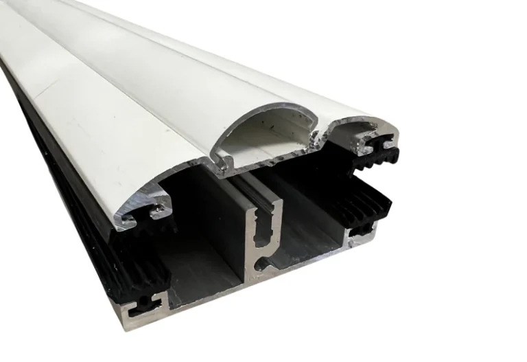 Alu-Universalprofil mit Dichtung 60 mm in Weiß