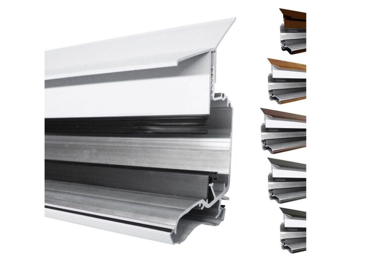 Selbsttragendes Wandprofil-Kit Staffelei – Wandanschlussprofil für Stegplatten