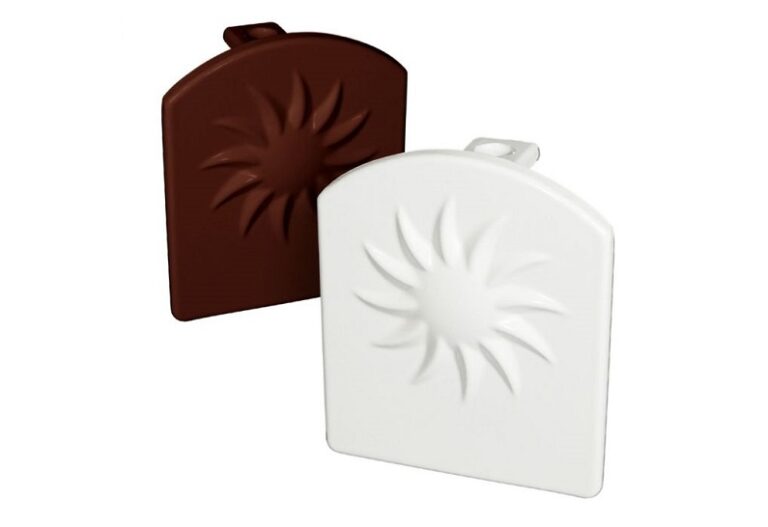 Endkappe Sunwood Alu-Profile in Weiß – Abschlusskappe für Aluminiumprofile