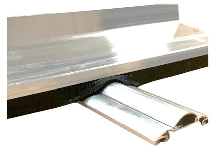 Universelles Aluminium Wandanschlussprofil Sunwood Weiß