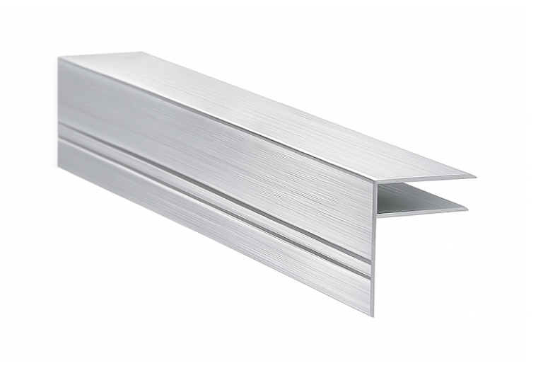 Aluminium F-Profil 10 mm – Aluminium