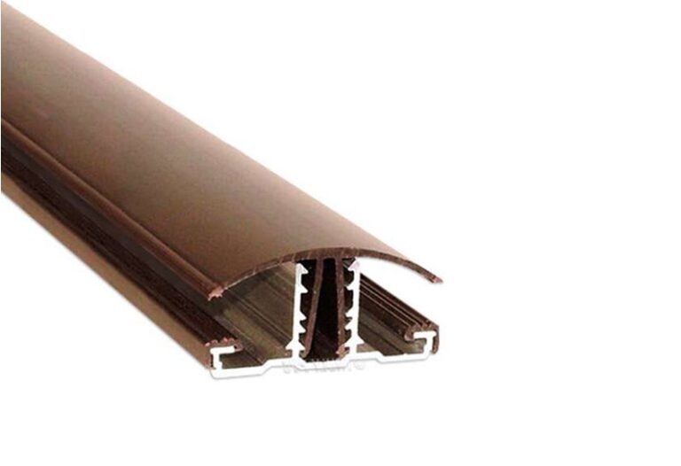 Sunwood Clip Profil Kit 10-16 mm Braun – Montageprofil für Stegplatten Überdachungen