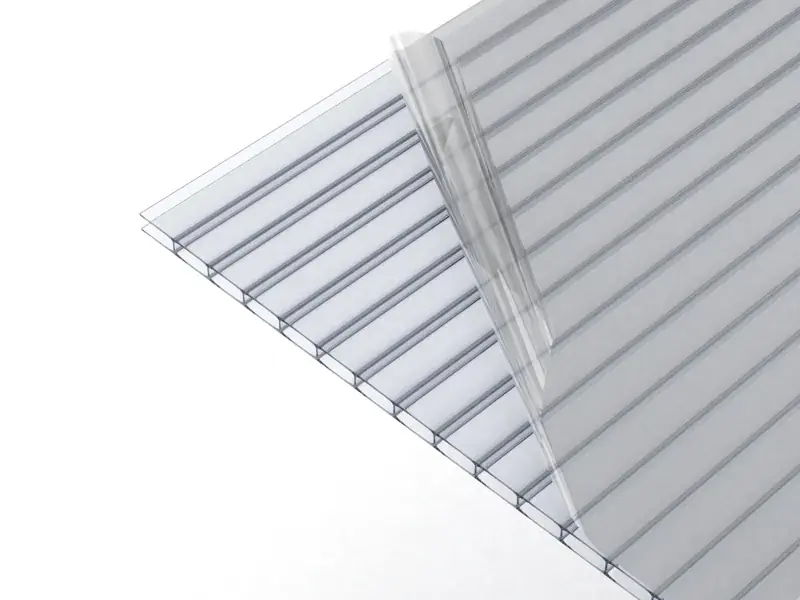 Doppelstegplatte 4 mm klar – Gewächshausplatten aus Polycarbonat
