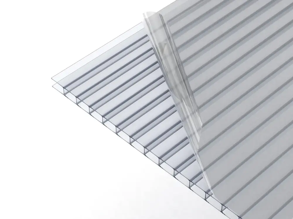 Doppelstegplatten 6 mm klar – stabile Gewächshausplatten aus Polycarbonat