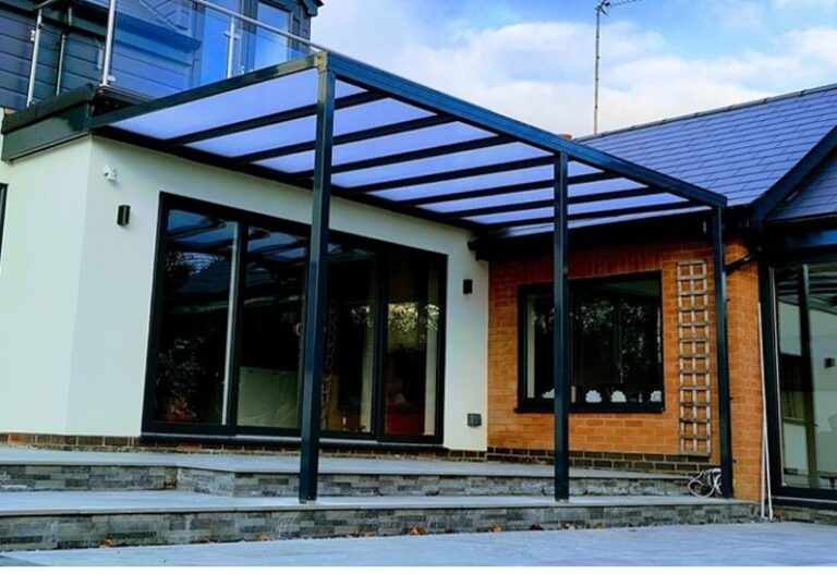 Evolution Terrassenüberdachungen nach Maß - Grau