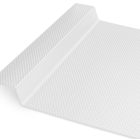 Polycarbonat Lichtplatte EZ-Glaze Wabenstruktur klar 2,8 mm