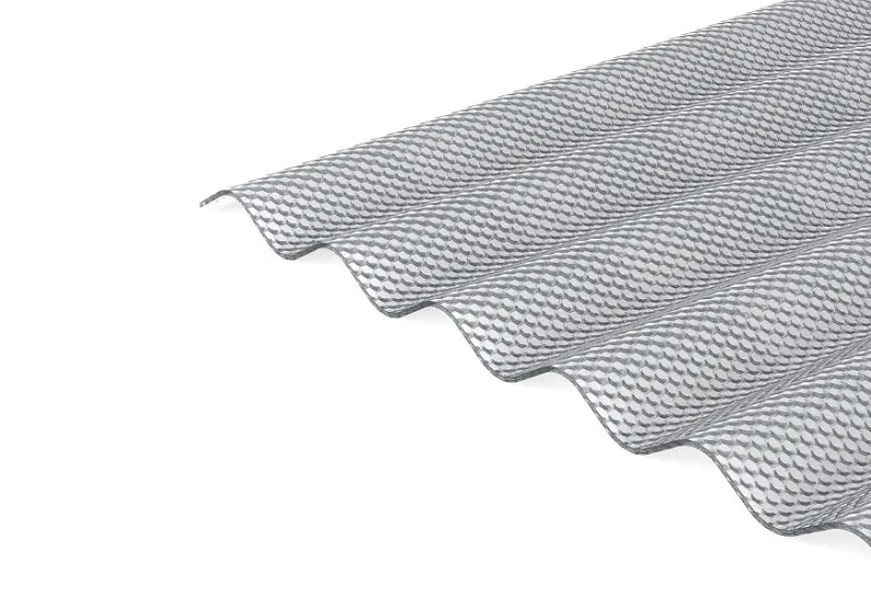 Klare Suntuf Wellplatten aus Polycarbonat mit Wabenstruktur